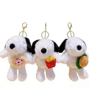 WF-1884 Llavero de Peluche SNOOPY con Comidas