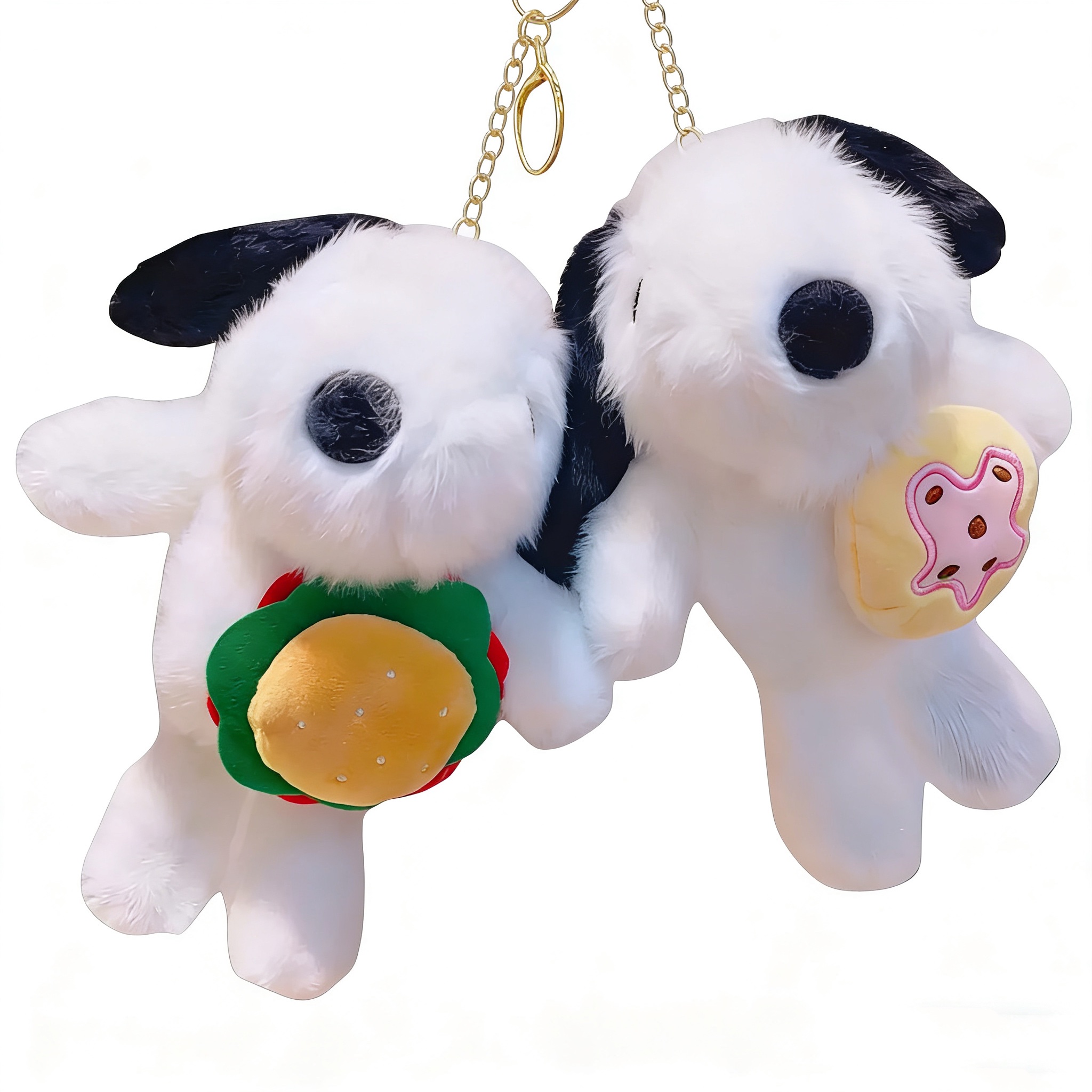 WF-1884 Llavero de Peluche SNOOPY con Comidas - Image 4