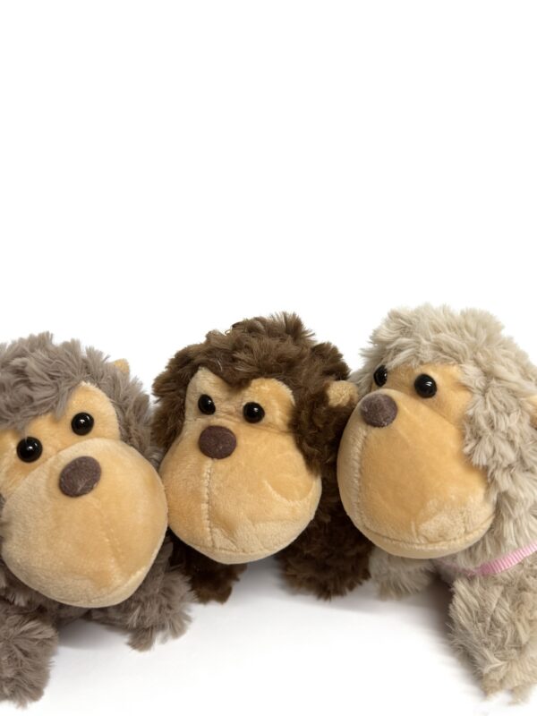 Llaveros de Peluche Changuito con Mochila