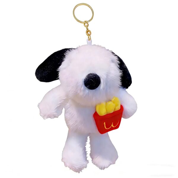 WF-1884 Llavero de Peluche SNOOPY con Comidas
