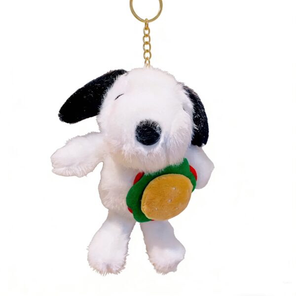WF-1884 Llavero de Peluche SNOOPY con Comidas