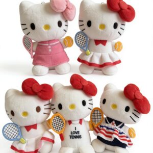 WF-1842 Llaveros de Peluche Kitty Tennis - Image 2