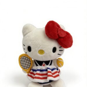 WF-1842 Llaveros de Peluche Kitty Tennis - Image 3