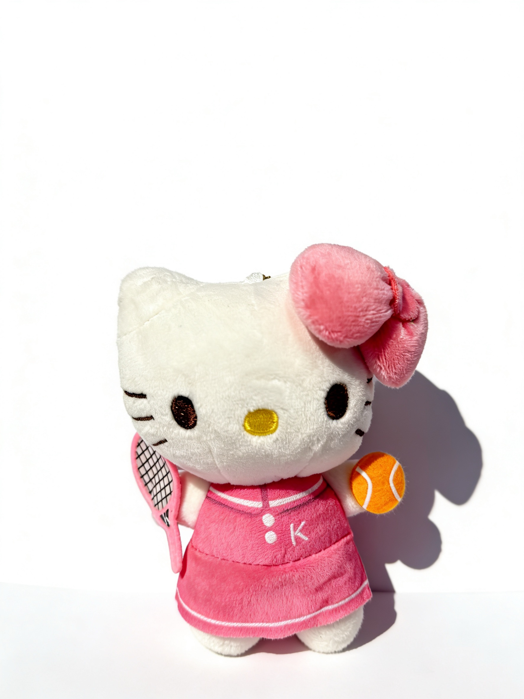WF-1842 Llaveros de Peluche Kitty Tennis - Image 6
