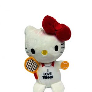 WF-1842 Llaveros de Peluche Kitty Tennis - Image 4