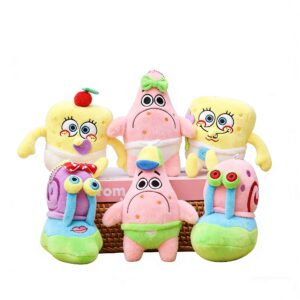 M1085 Llaveros de Peluche Bob Esponja