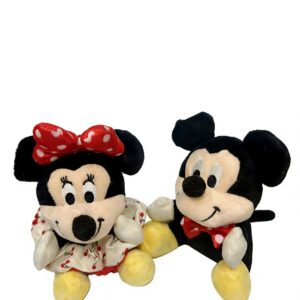 M1111 Llaveros de Peluche Mickey y Minnie - Image 3